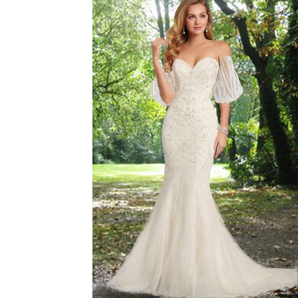 Sophia Tolli Wedding Dress Bridal Gown Size 8